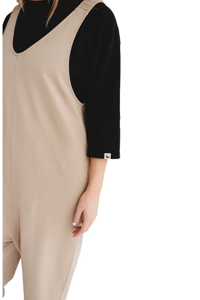 Organic Cotton Jilly Jumpsuit, Alternate, color, Beige