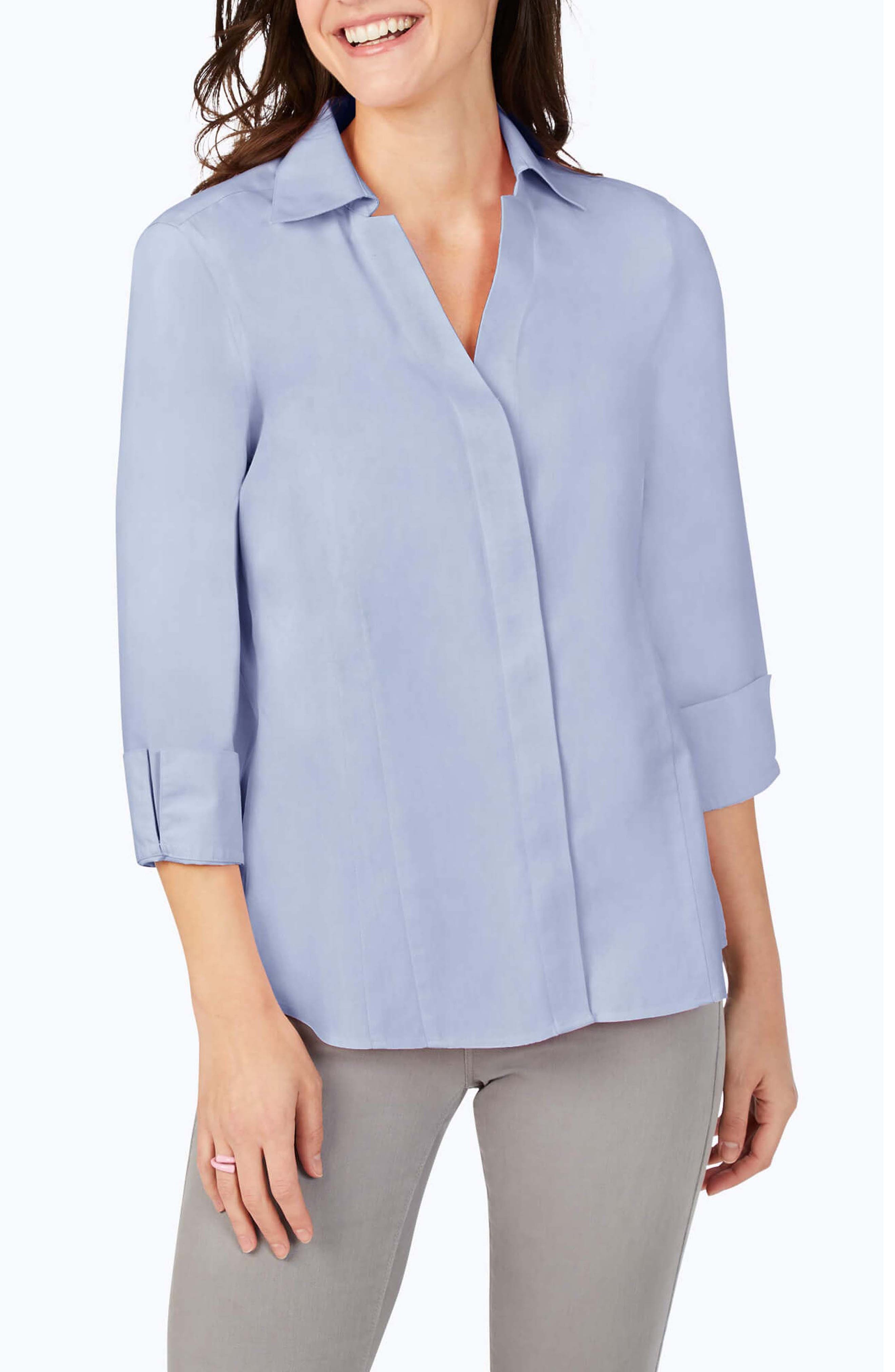 Taylor Fitted Non-Iron Shirt - image 5