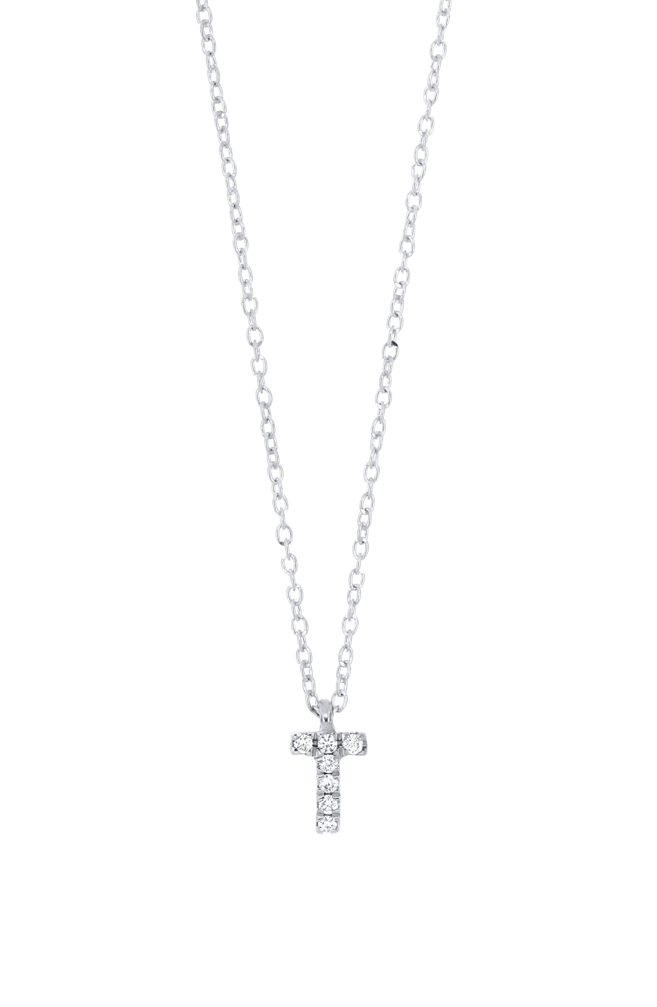 18K WHITE GOLD - T