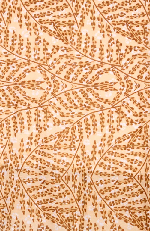 Area Stars Abstract Print Scarf In Neutral