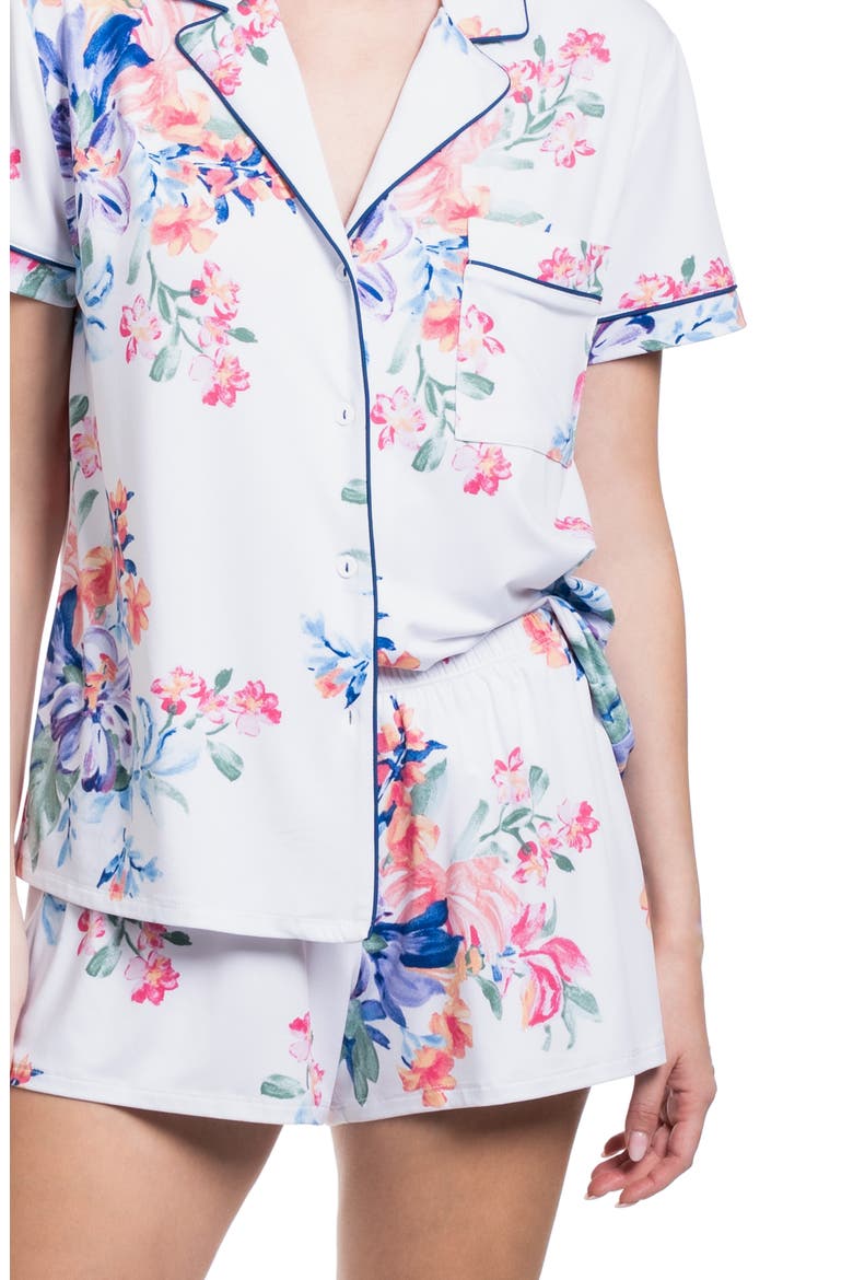 Ramona Floral Pajamas, Alternate, color, IVORY