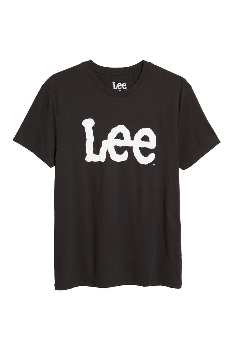 Logo Graphic Tee, Alternate, color, BLACK