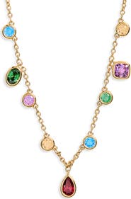 Swarovski Millenia Cushion Cut Crystal Pendant Necklace