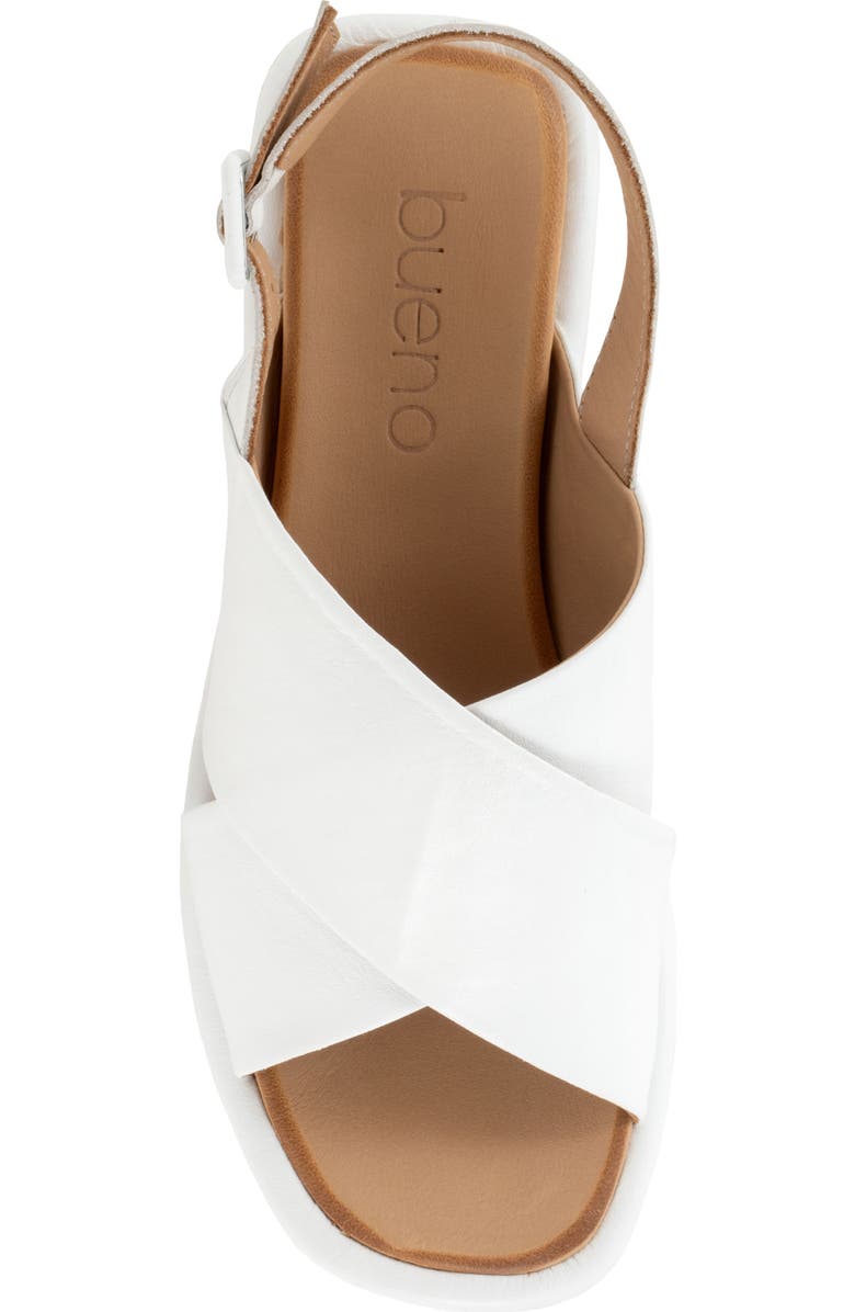 Bueno Elwood Slingback Sandal, Alternate, color, White