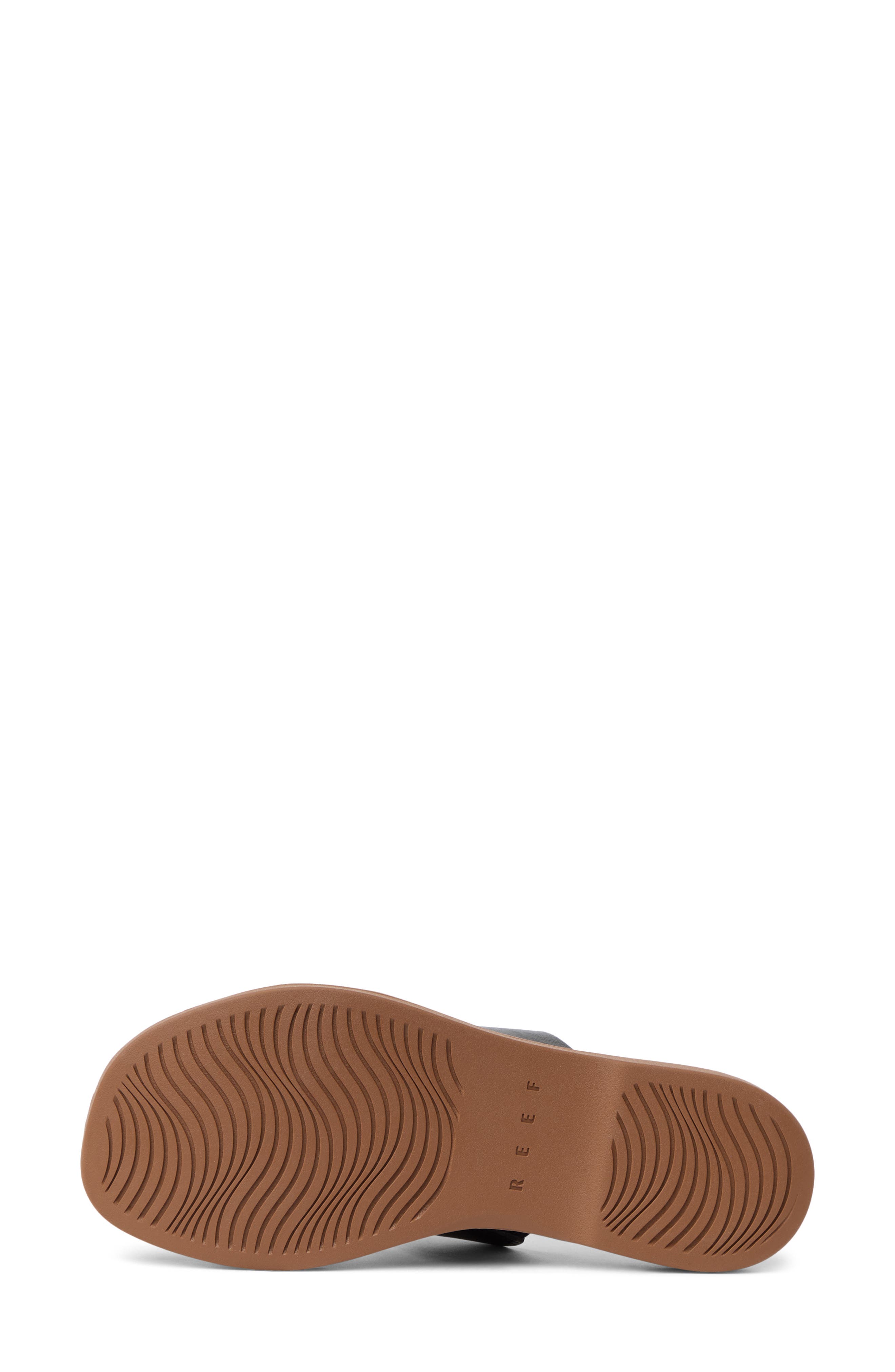 Reef Sunny Alisah Two-Strap Sandal, Alternate, color, Black/ Tan