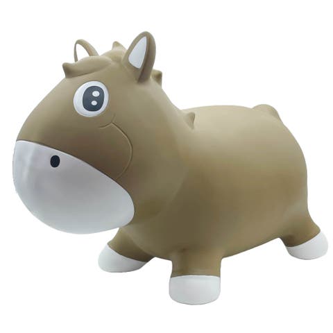 Inflatable Bouncing Horse Jolly Camel, Brown