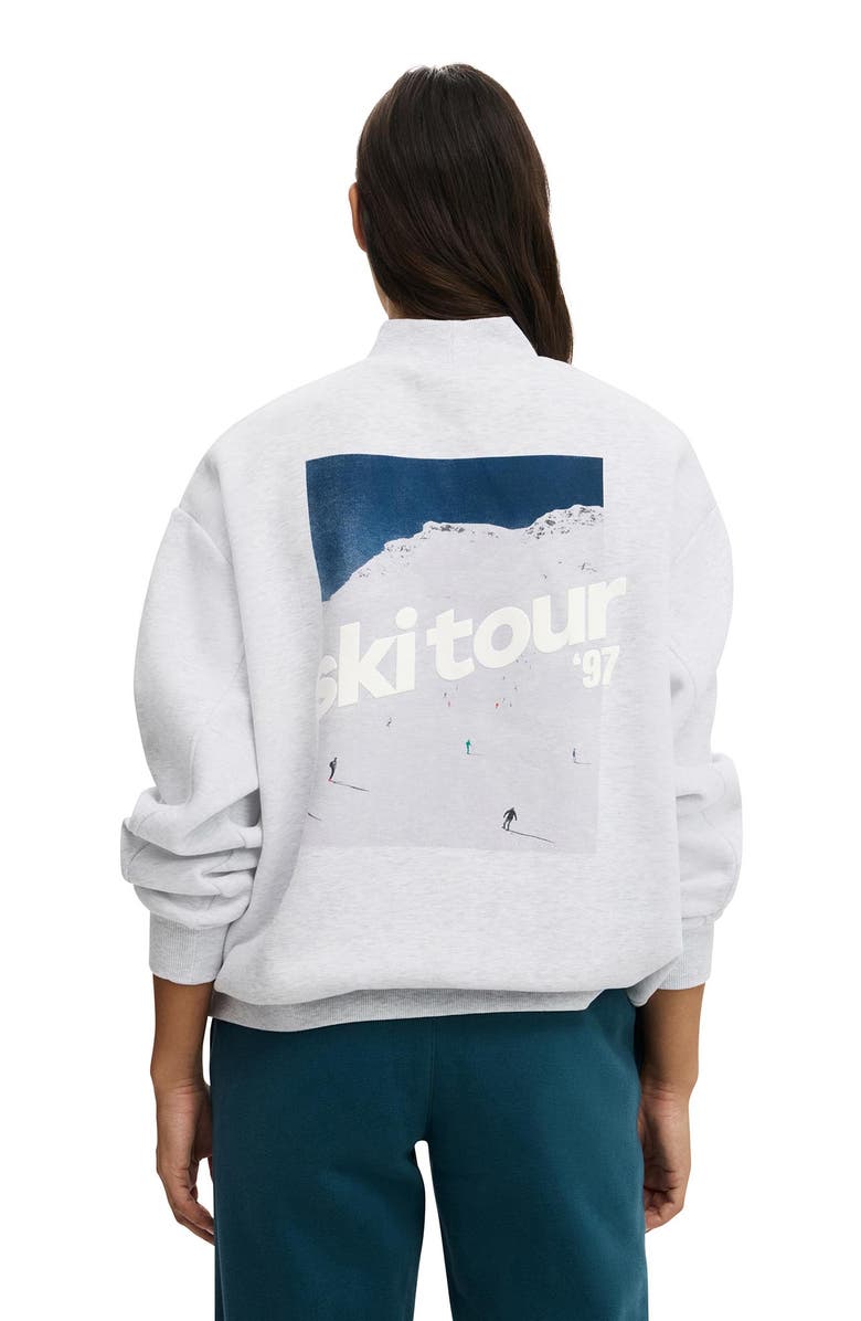 COTTON ON BODY Women's Active Plush Mock Neck Sweatshirt, Alternate, color, 