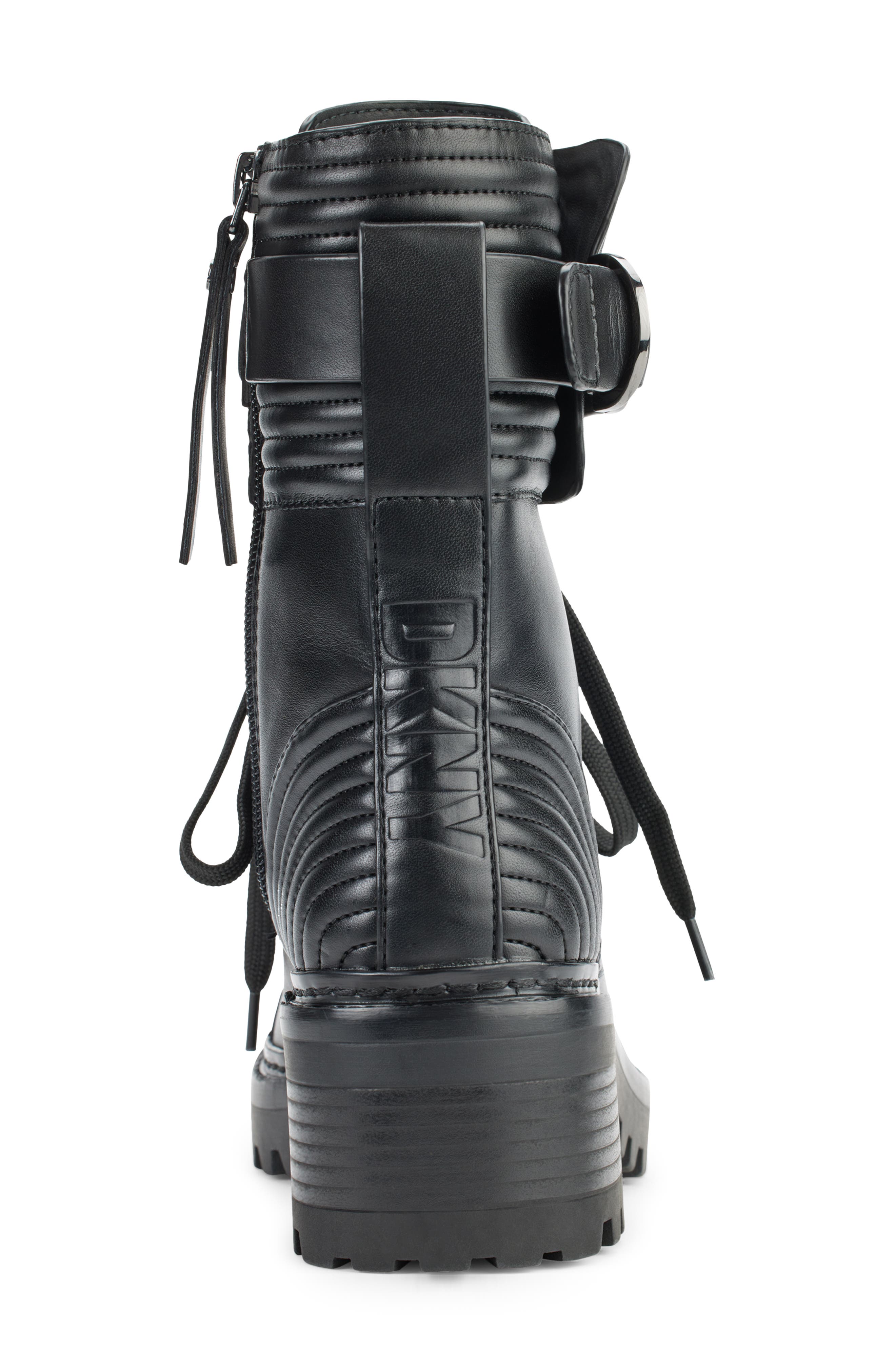 DKNY Basia Combat Boot, Alternate, color, 