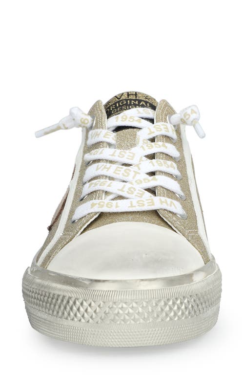 Vintage Havana Alive Camo Sneaker In Matt Gold