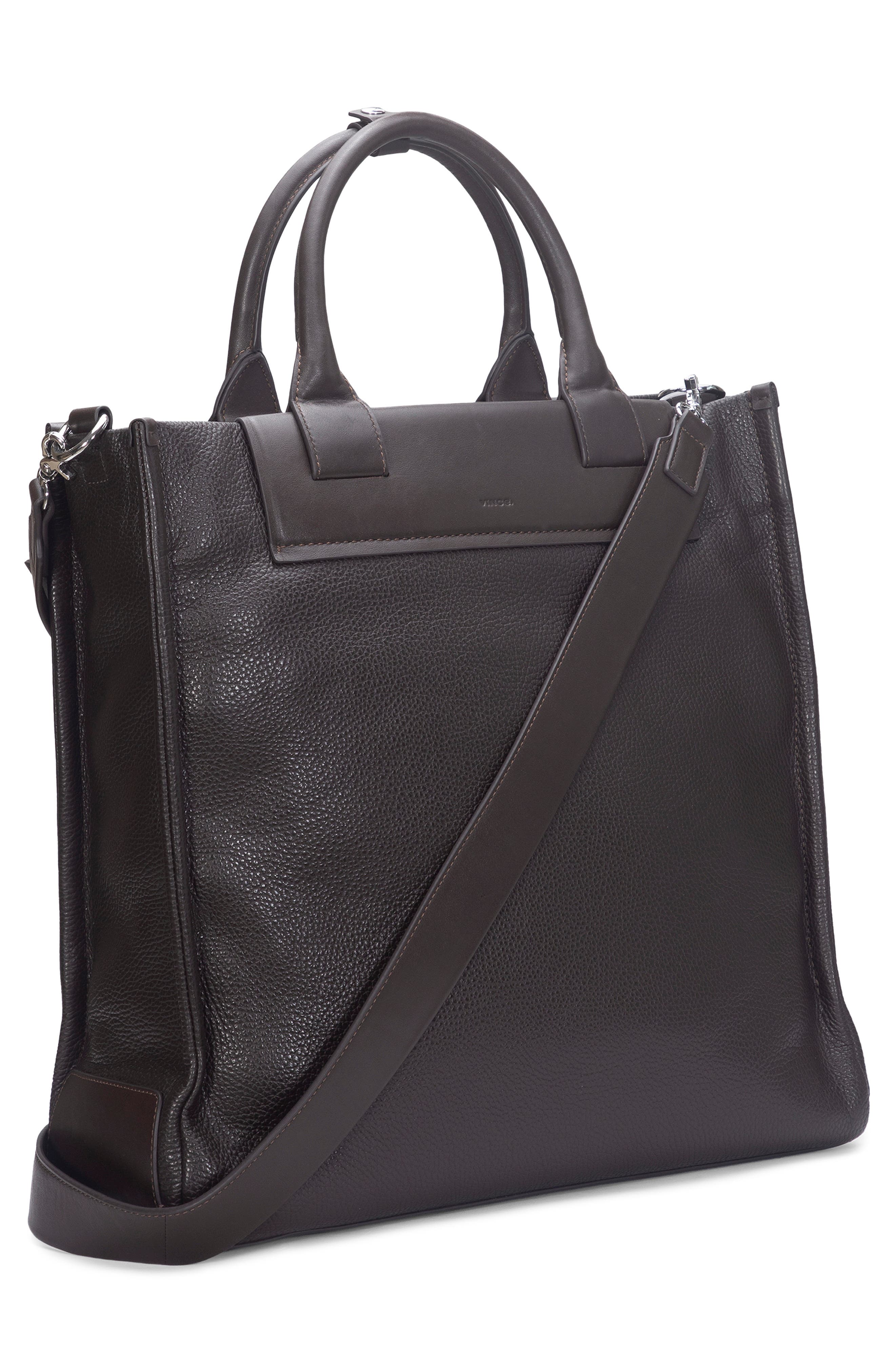 Nordhelm Leather Tote, Alternate, color, TOBACCO