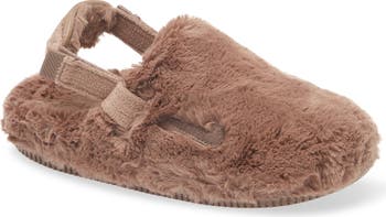 Calm Faux Fur Mule