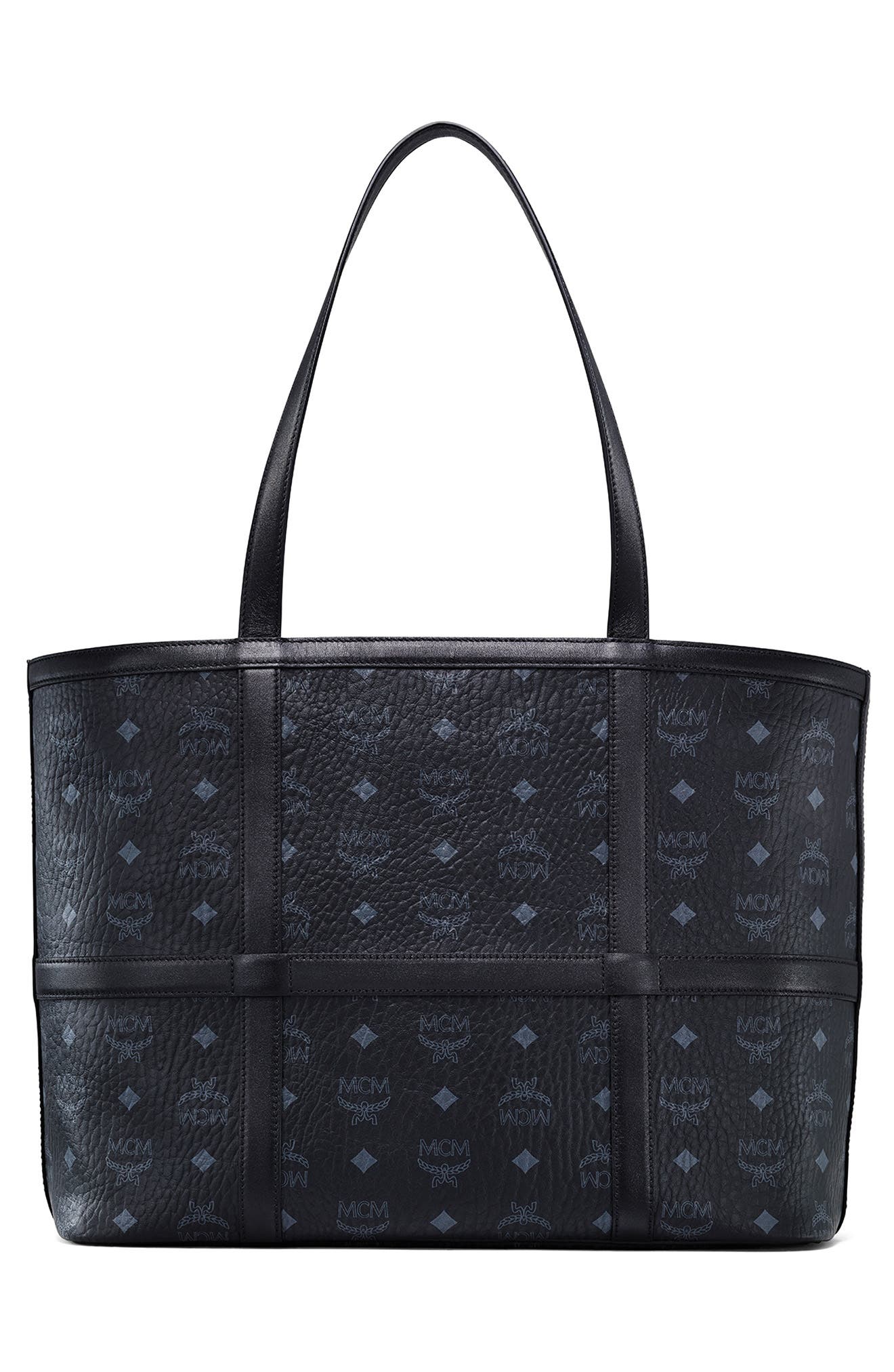 MCM Medium Delmy Visetos Shopper, Alternate, color, 