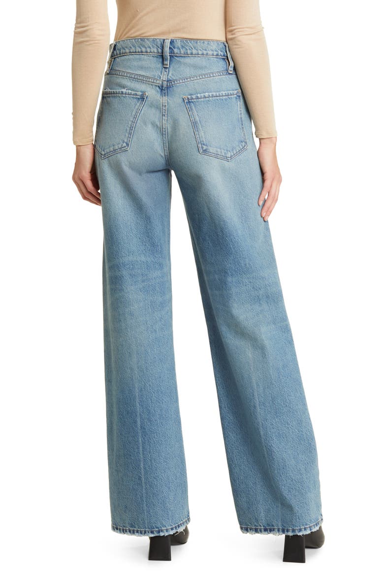 Le Jane Wide Leg Jeans, Alternate, color, VARSITY BLUES