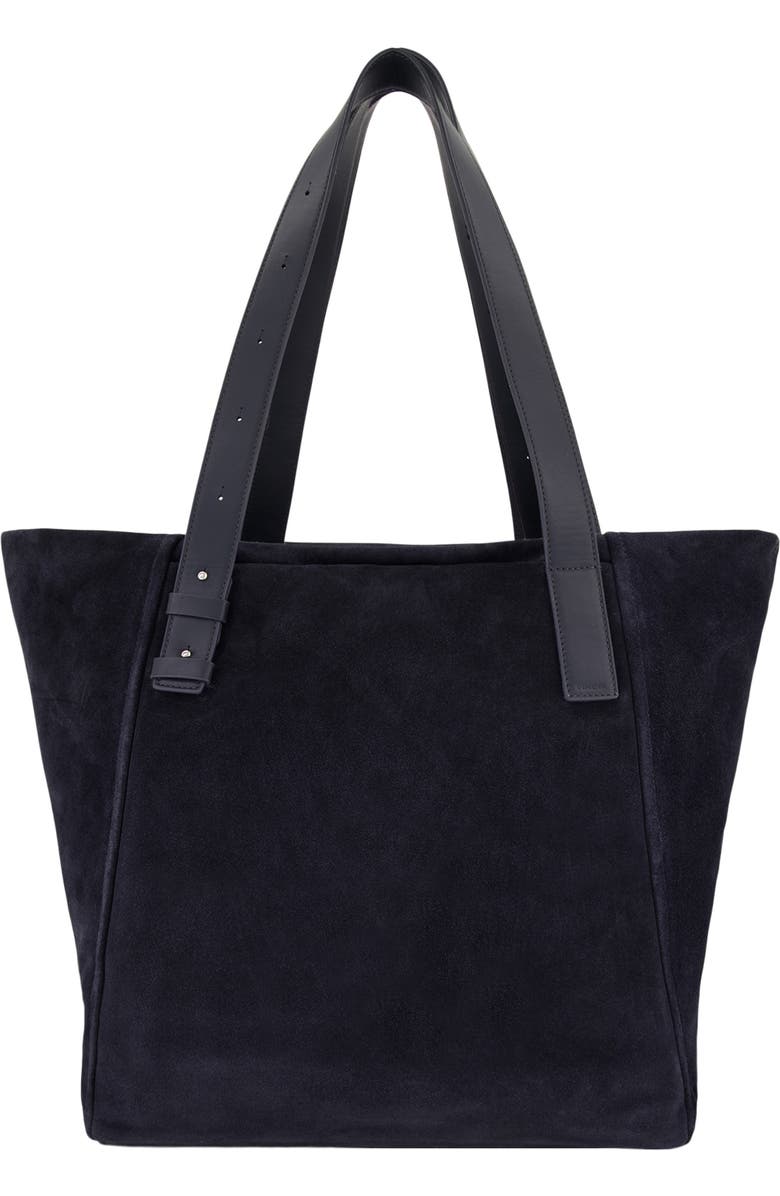 Vince Westmore XL Suede Tote, Alternate, color, Night Blue