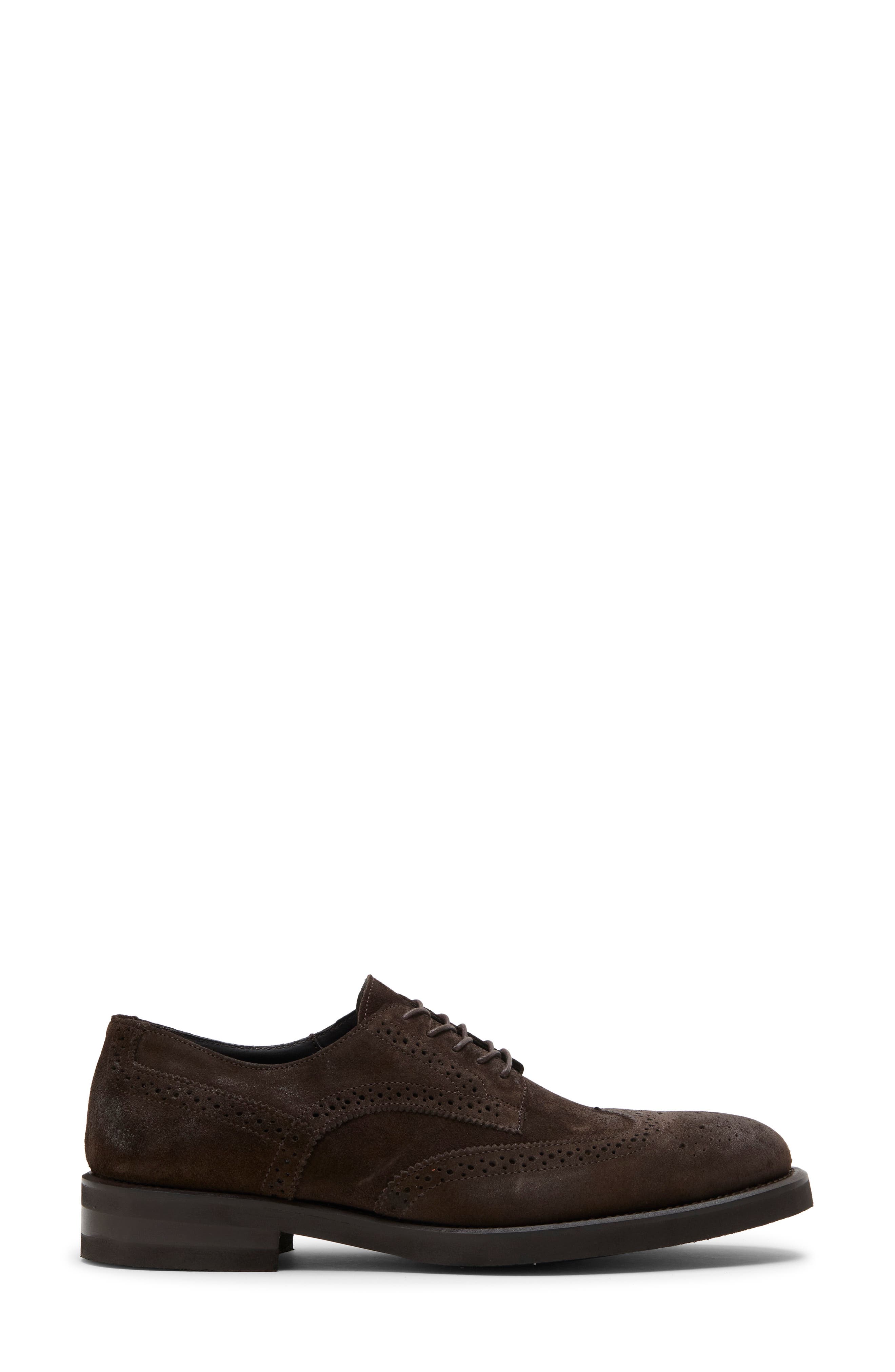 Trieste Wingtip Leather Oxford, Alternate, color, BROWN COFFEE SUEDE