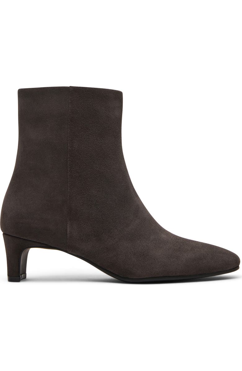 Blondo Shanti Waterproof Leather Kitten Heel Boot, Alternate, color, Grey Suede