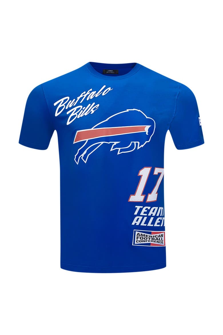Men's Pro Standard Josh Allen Royal Buffalo Bills Fast Lane Name & Number Player T-Shirt, Alternate, color, Royal