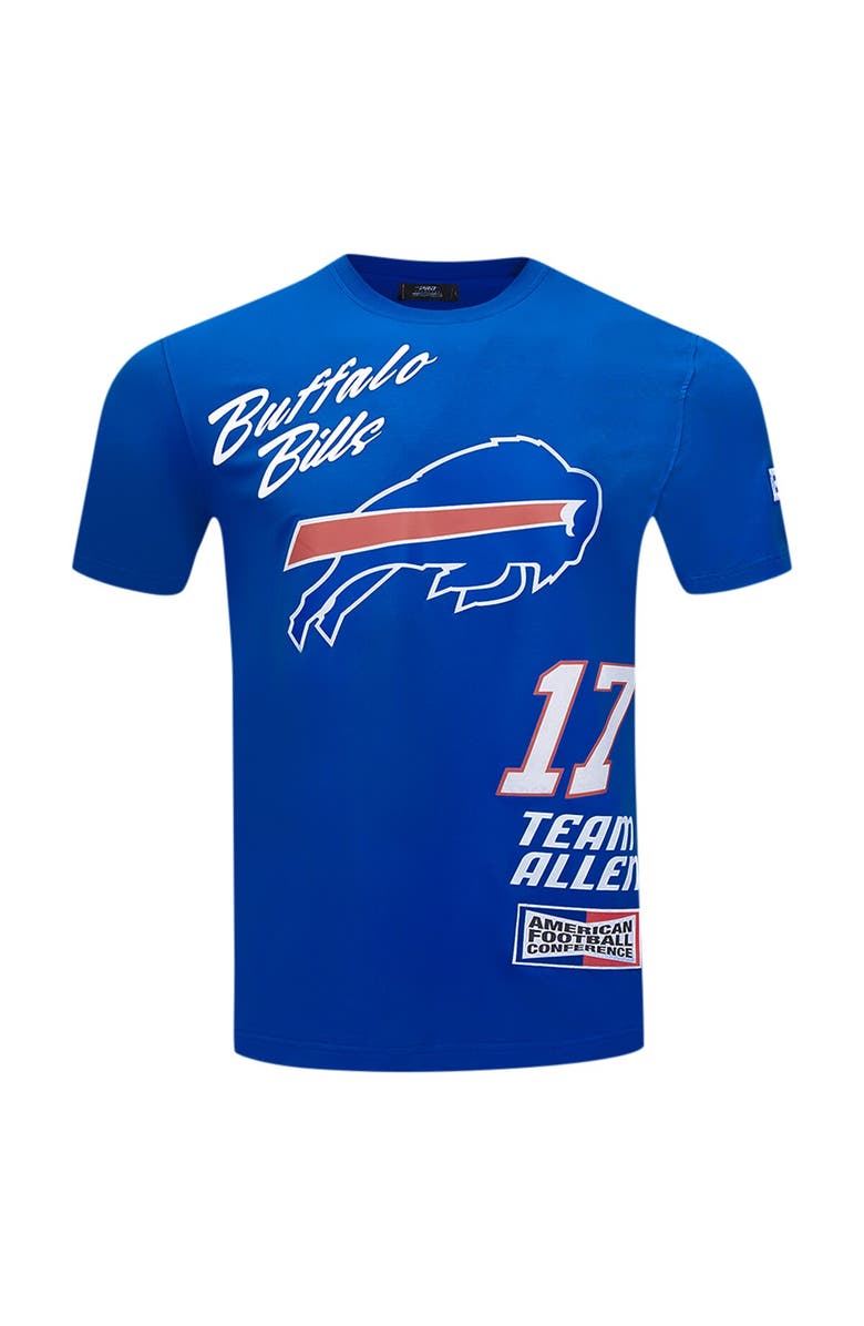 PRO STANDARD Men's Pro Standard Josh Allen Royal Buffalo Bills Fast Lane Name & Number Player T-Shirt, Alternate, color, Royal