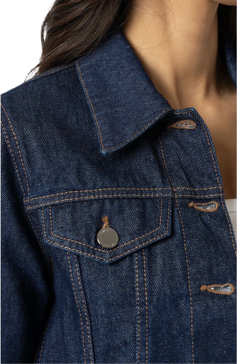 Saint + Sofia Bowie Denim Jacket, Alternate, color, Blue