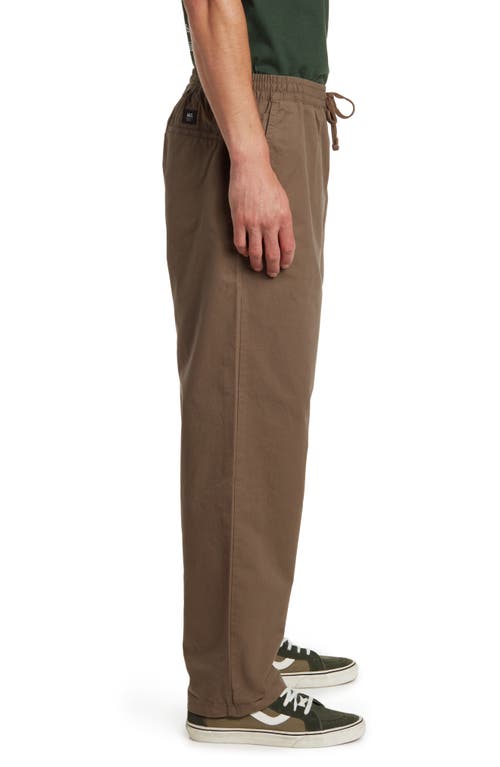 Vans Range Loose Fit Tapered Pull-on Pants In Brown