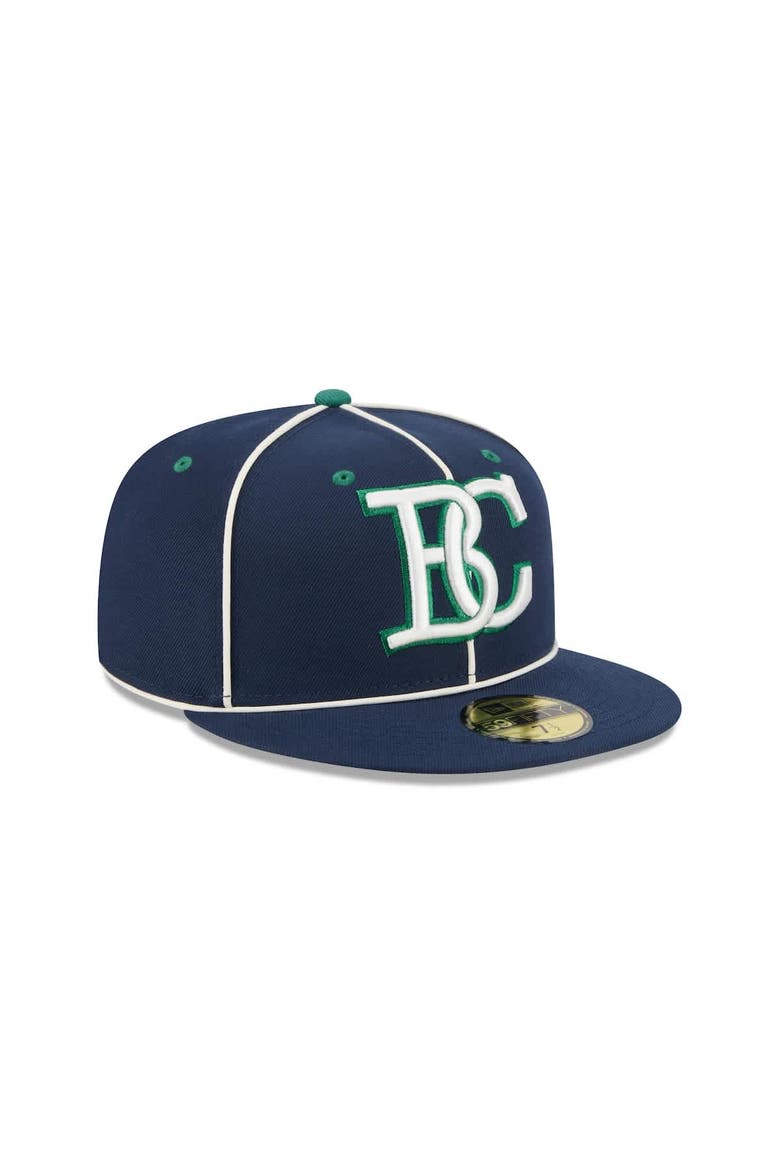 Men's New Era  Navy Altoona Curve Theme Nights 59FIFTY Fitted Hat, Alternate, color, Navy
