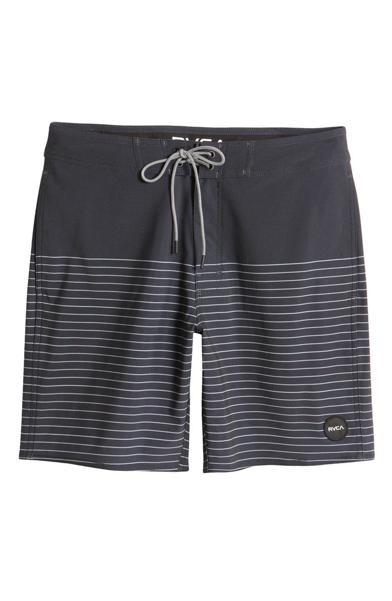 RVCA Current Stripe Water Repellent Board Shorts, Alternate, color,