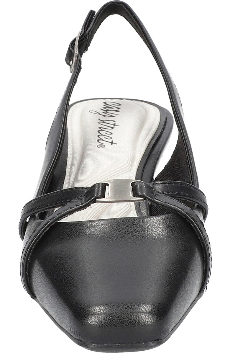 EASY STREET Ridley Kitten Heel Slingback Pump, Alternate, color, Black