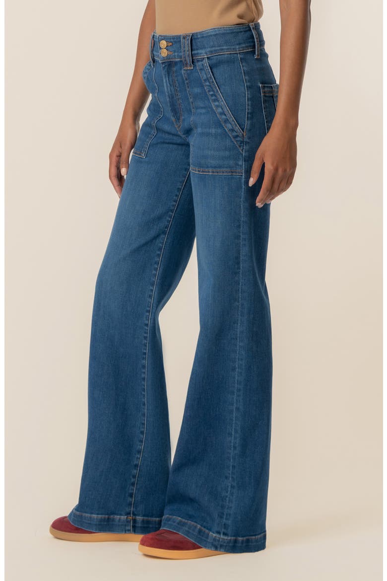 Jodi High Waist Relaxed Straight Leg Utility Jeans, Alternate, color, AFFECTIONATELY
