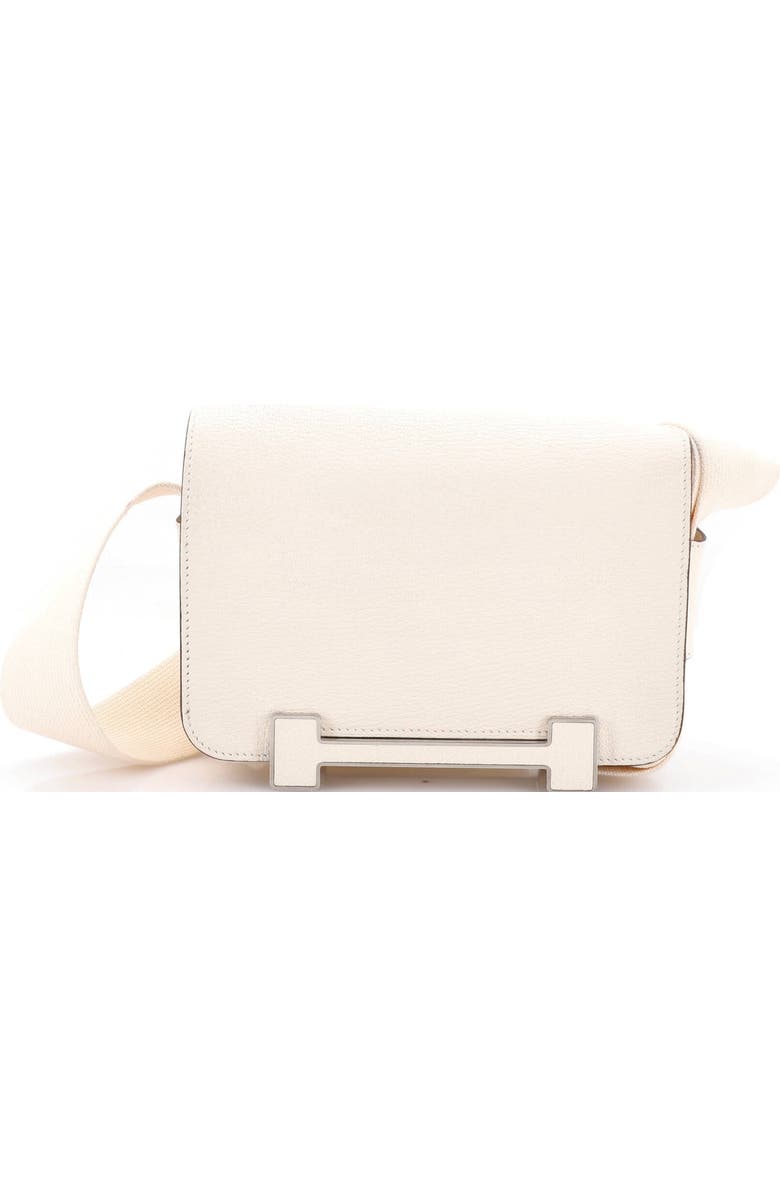 Pre-Owned Hermes Geta Bag Chevre Mysore, Main, color, Nata