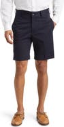 Berle Charleston Khaki Flat Front Stretch Poplin Shorts