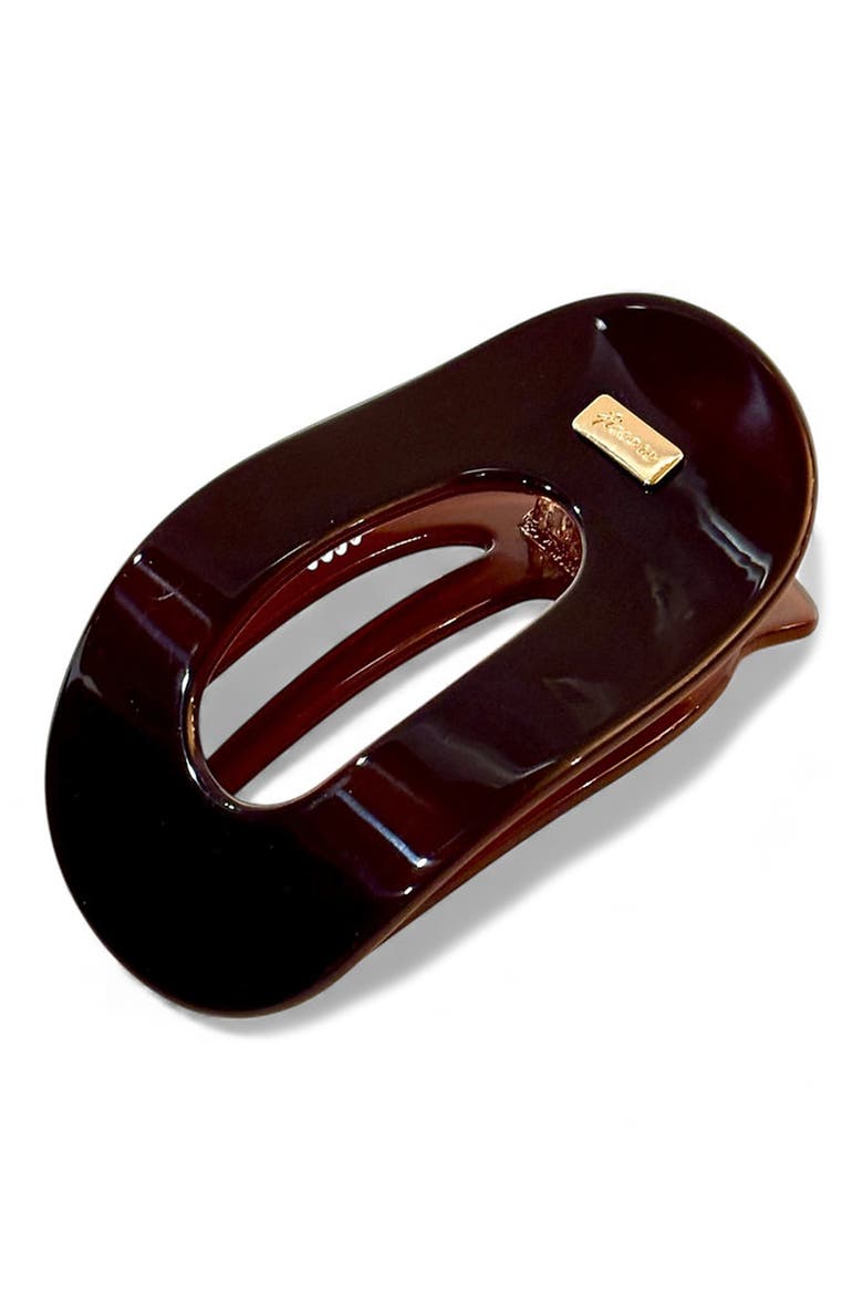 Oval Yoga Clip, Main, color, AUBURN