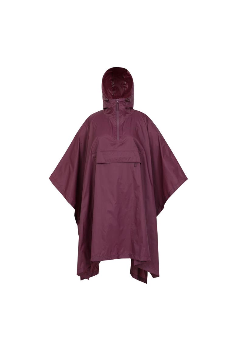 Pakka Waterproof Poncho, Main, color, Dark Purple