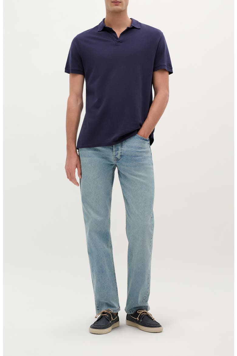 Thin Polo, Alternate, color, NAVY