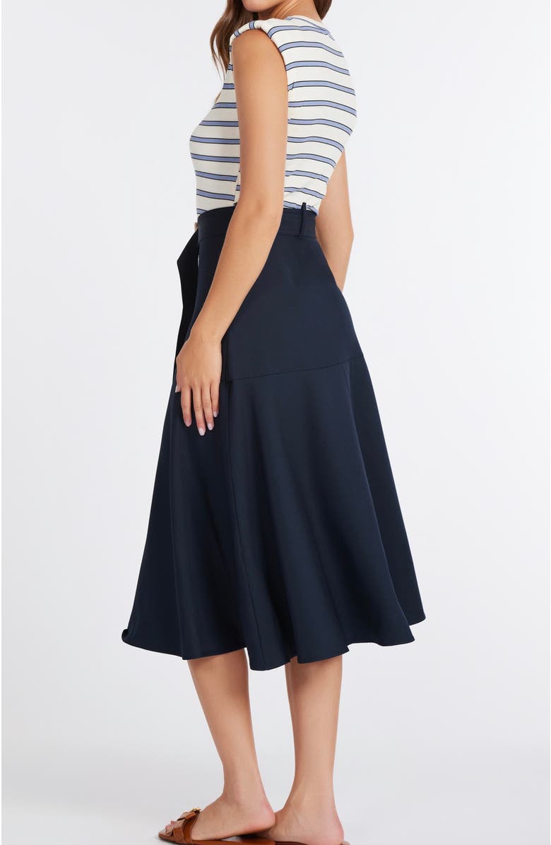 Bishop + Young Kristopher Twofer Dress, Alternate, color, Indigo