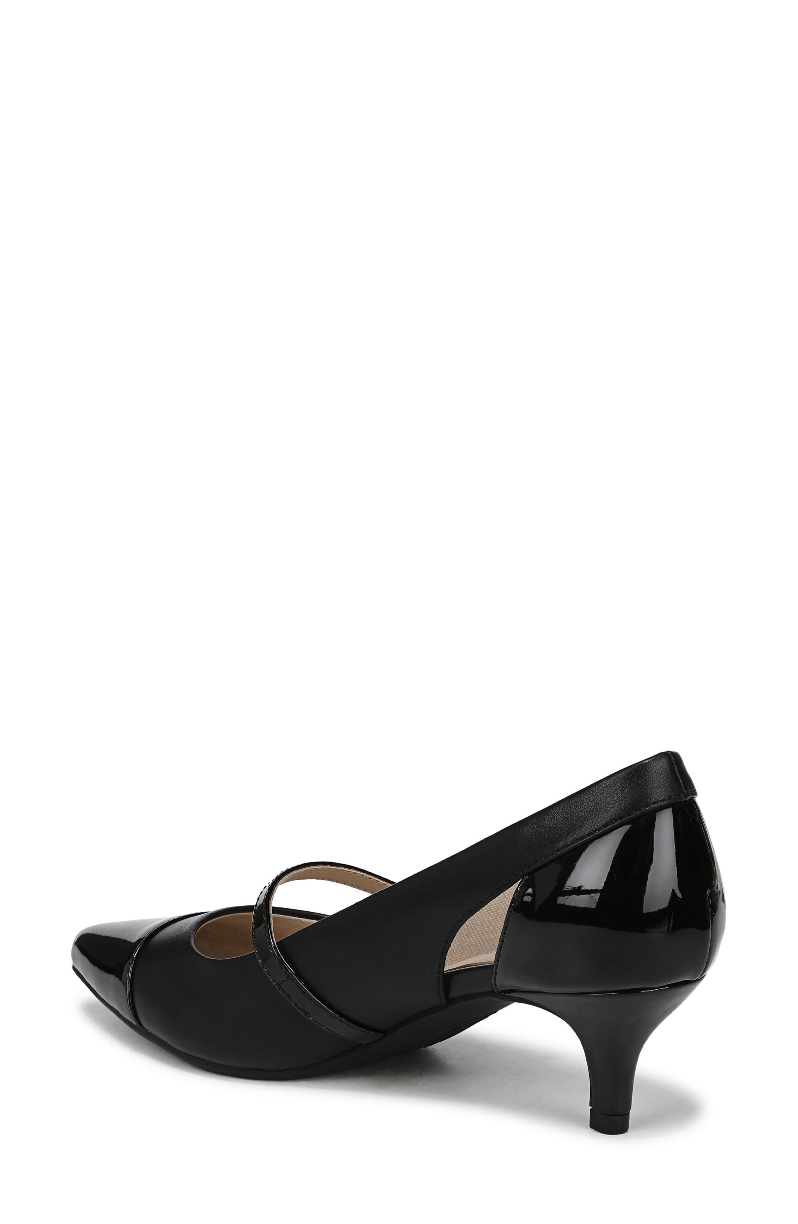 LifeStride Mariana Kitten Heel Pump, Alternate, color, Black