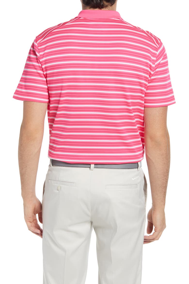 Dri-Fit Victory Polo Shirt, Alternate, color, HYPER PINK/ WATERMELON/ WHITE