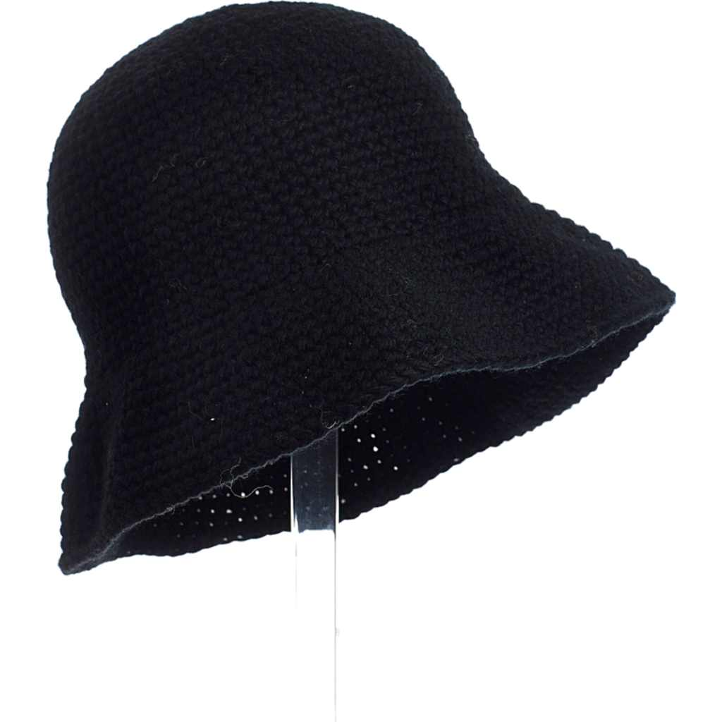 Nirvanna Designs Joplin Sun Hat In Black