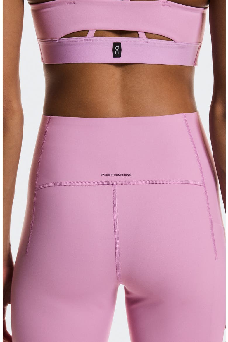 Studio High Waist Flared Leggings, Alternate, color, SAKURA