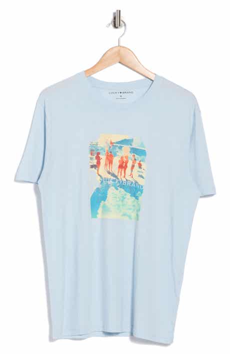 Lucky Brand Swimming Pool Graphic T-Shirt