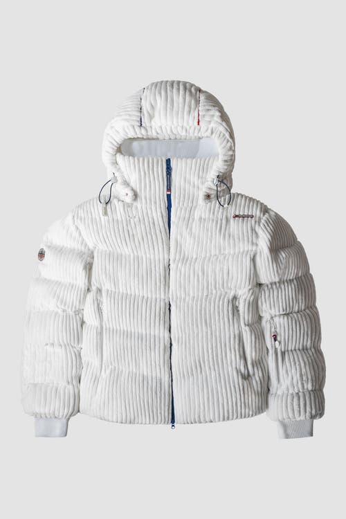 Malibu Ski Club Piste Jacket In White