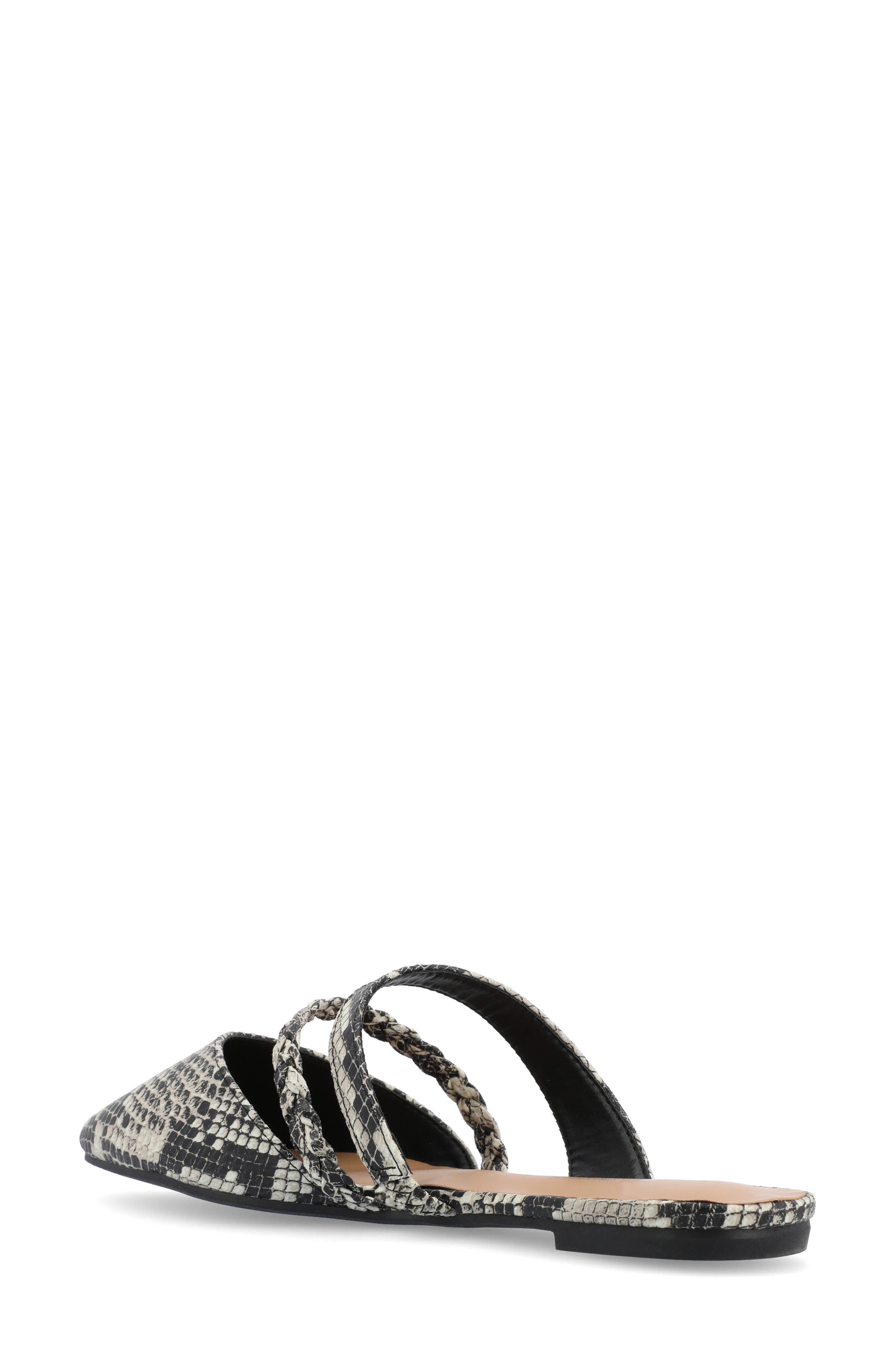 Journee Collection Olivea Mule - Narrow Width, Alternate, color, Snake