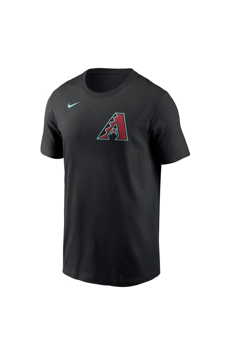Nike Men's Nike Alek Thomas Black Arizona Diamondbacks 2024 Fuse Name & Number T-Shirt, Alternate, color, Black