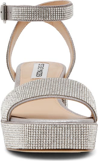 Steve Madden Mercerr Ankle Strap Platform Sandal (Women