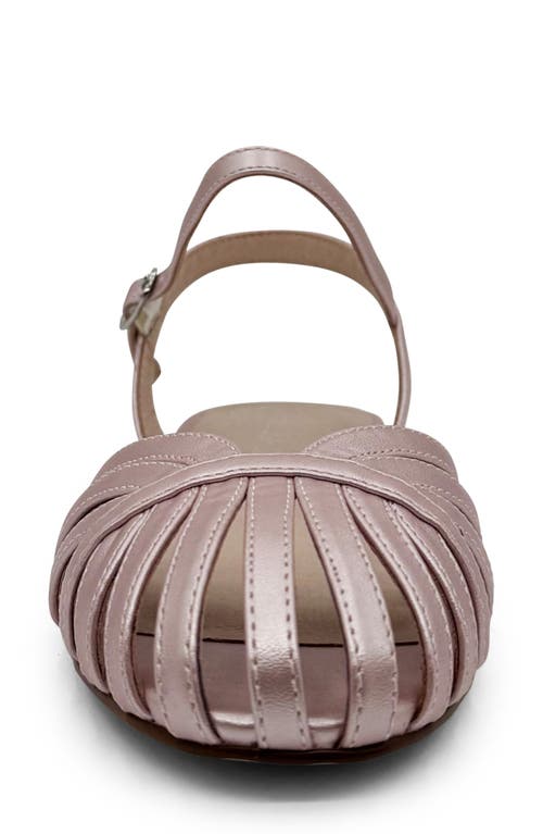Chelsea Crew Cage Ankle Sandal In Pink Pu