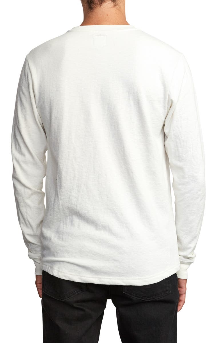 RVCA Lavish Slub Long Sleeve Henley, Alternate, color, 