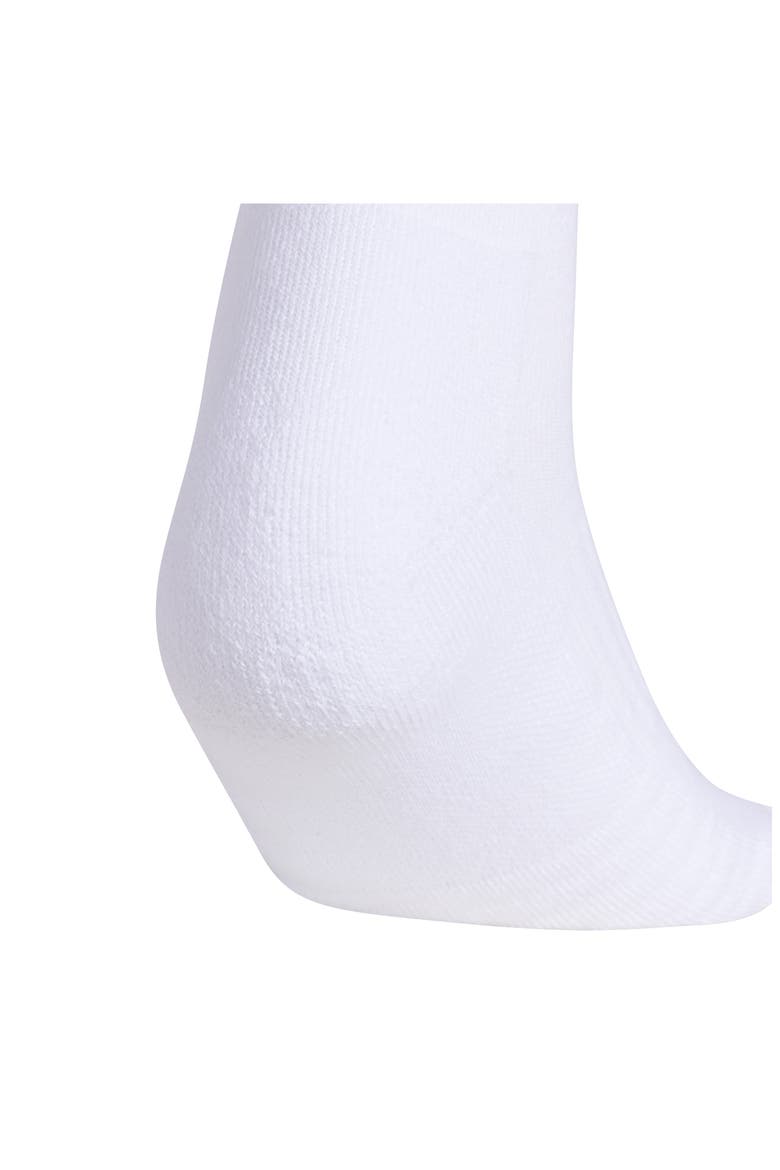 3-Pack Athletic Cushioned Quarter Socks 6-Pack Athletic Cushioned Quarter Socks, Alternate, color, WHITE/ CLEAR GREY
