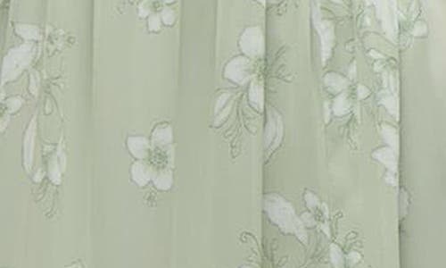 Dessy Collection Bustier Maxi Dress In Vintage Primrose Sage