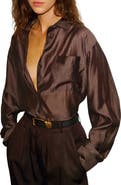 Reformation Eli Oversized Shirt