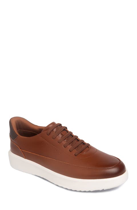 Center Rd Hands Free Technology Leather Slip On Sneaker