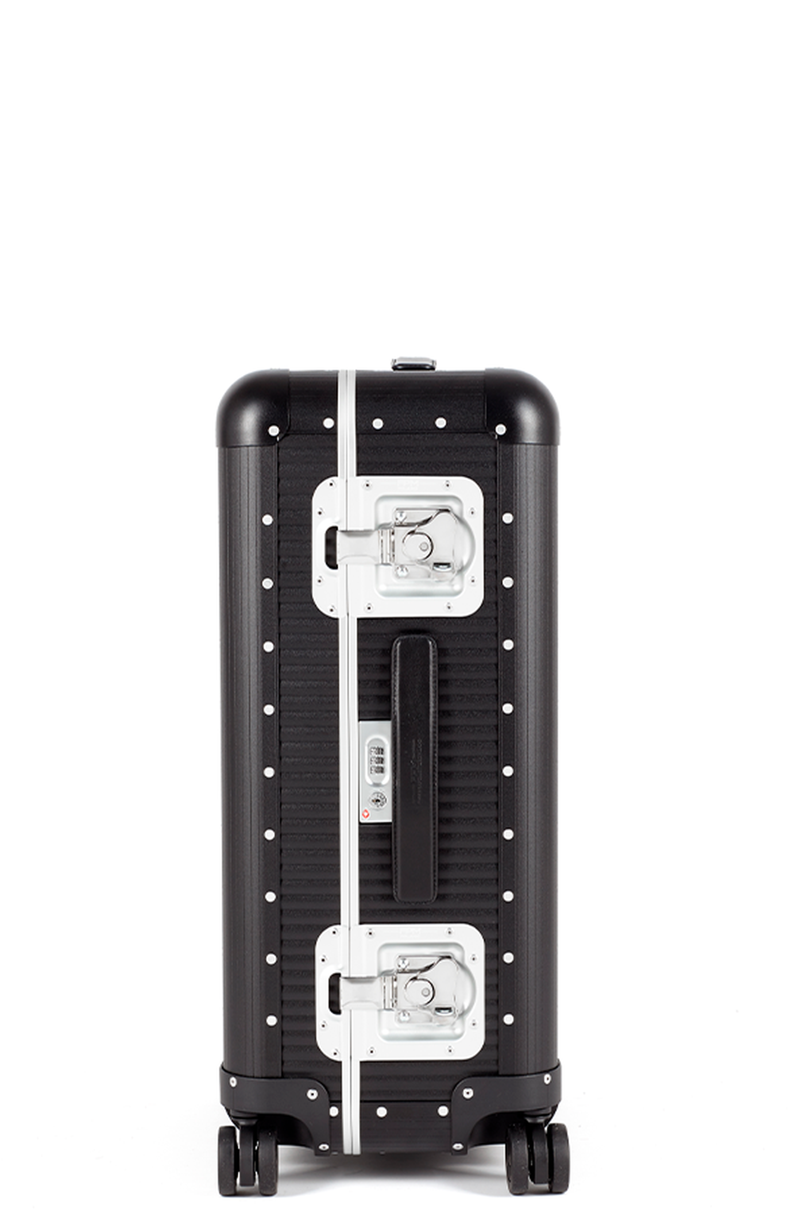 FPM - Fabbrica Pelletterie Milano - US Bank Spinner 68 Suitcase, Alternate, color, Caviar Black